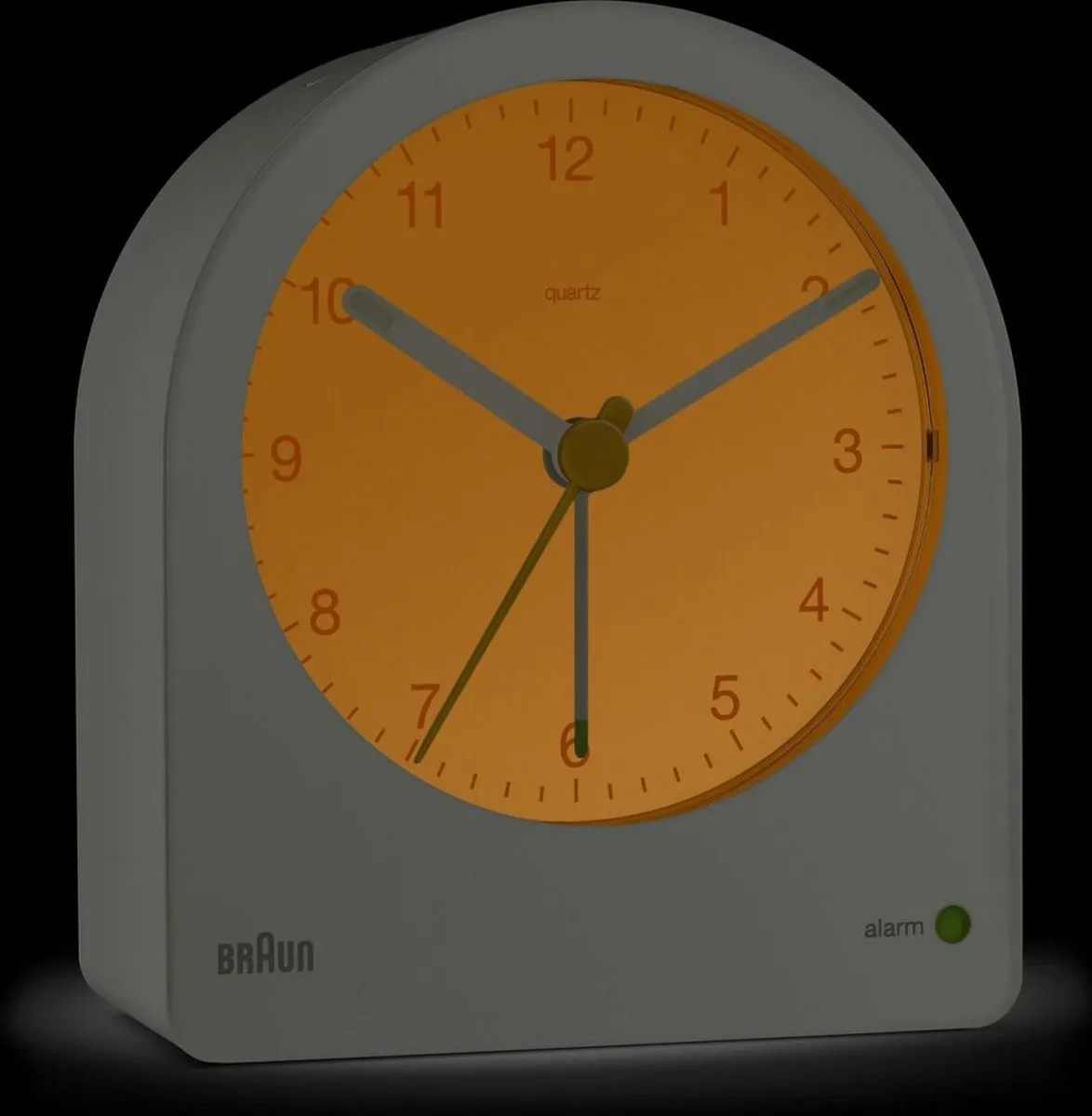 Braun BC22G Analoog Wekker - Grijs