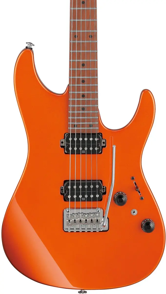 Ibanez Prestige AZ2402-AGM Elektrische Gitaar - Orange Metallic