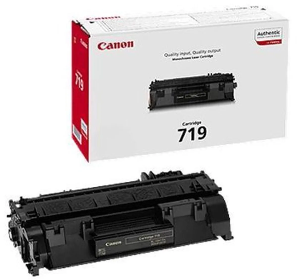 Canon 719H Tonercartridge - 6400 pagina's - Zwart