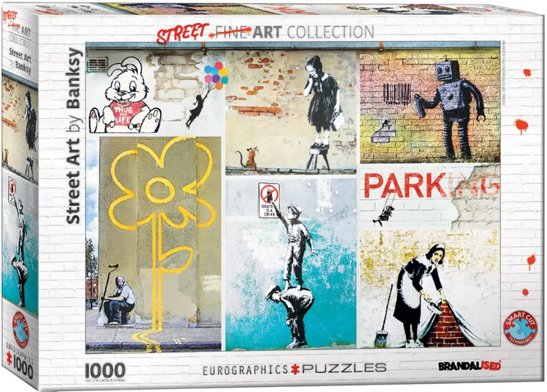 Eurographics Banksy Straatkunst Legpuzzel 1000 Stuks