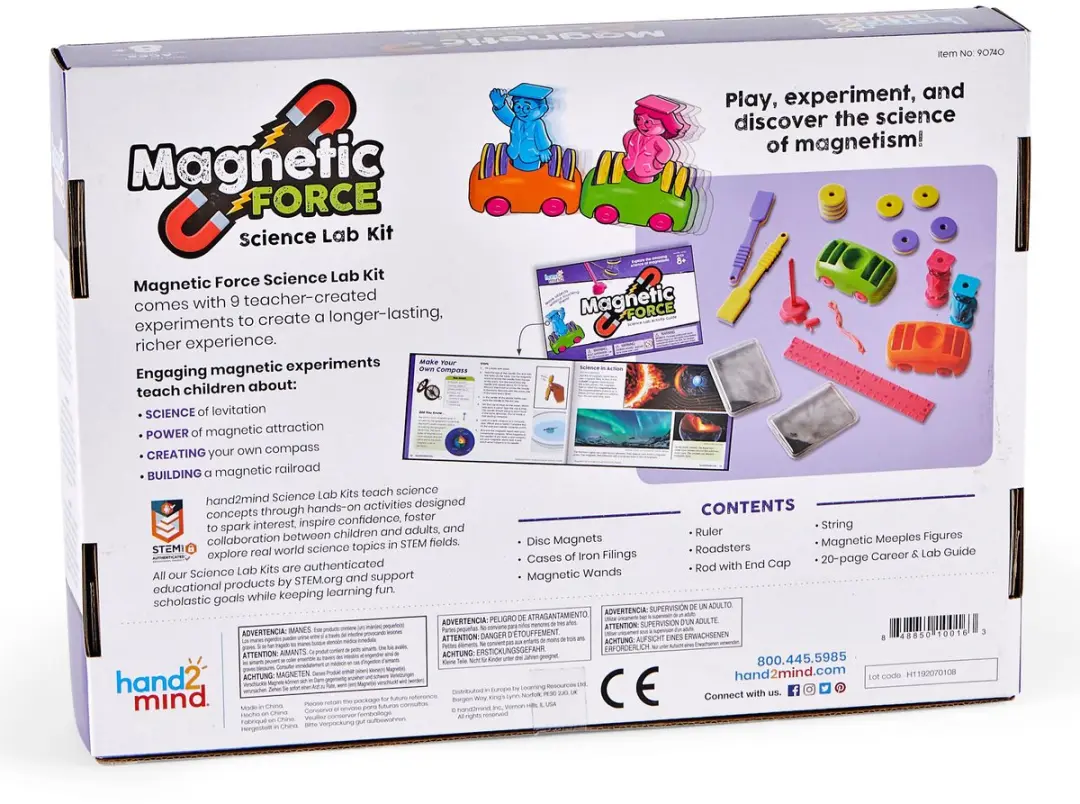 Learning Resources Magnetische Onderzoekset 95090740 - 8+ - Multikleur - afbeelding 2 van 6