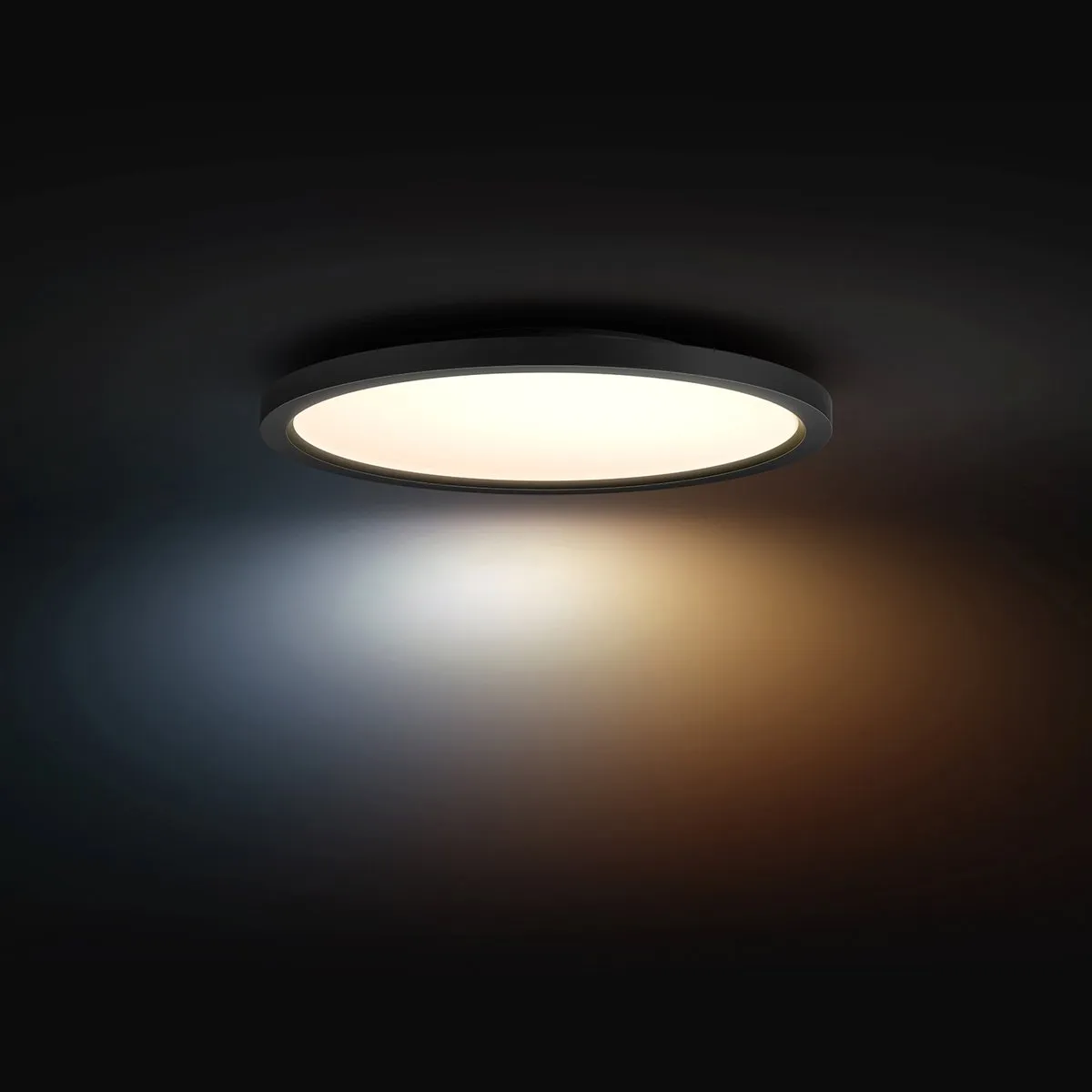 Philips Hue Aurelle Rond Paneellamp - Zwart