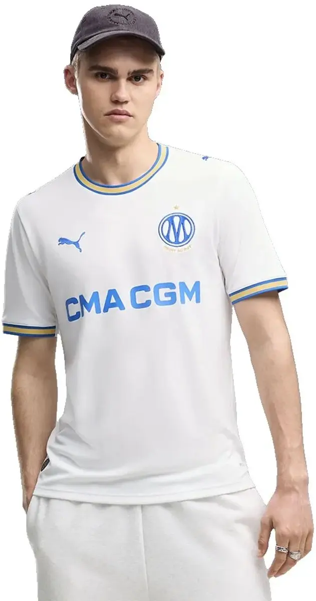 PUMA Thuisuitshirt OM 2026/27 - XL - Puma White/Puma Team Royal