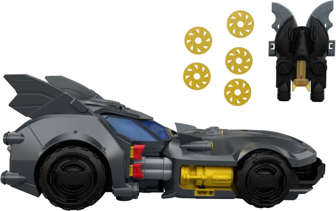 Mattel DC Premier Batmobiel JMD52 - Grijs