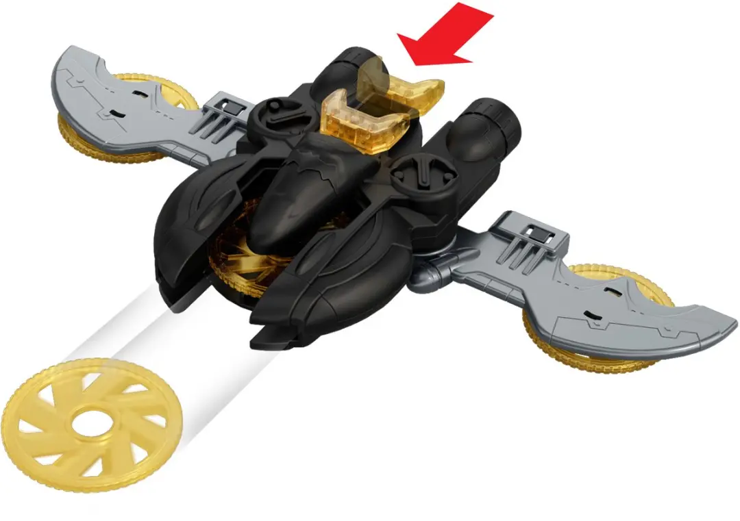 Mattel DC Premier Batmobiel JMD52 - Grijs