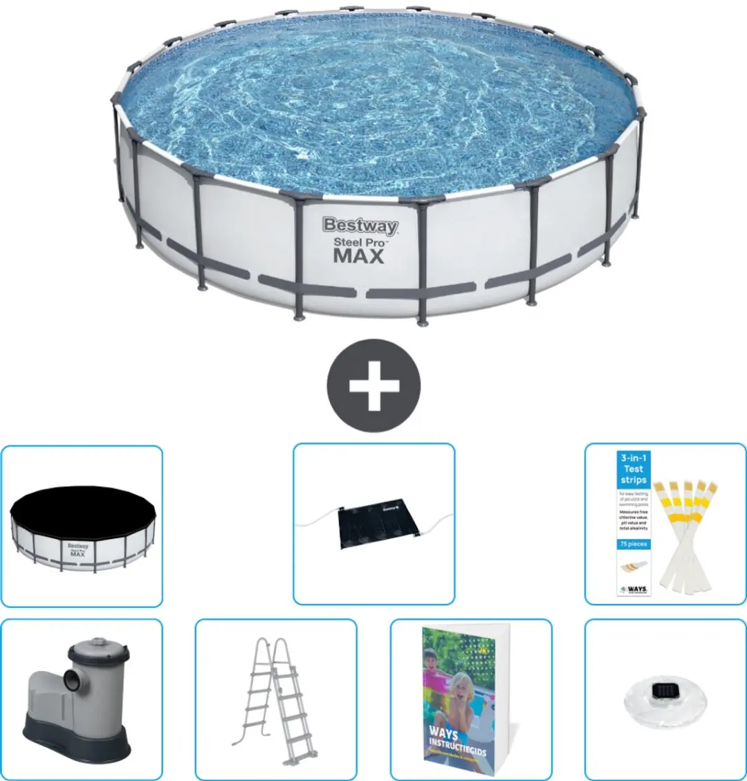 Bestway Steel Pro MAX Zwembad 549x122cm