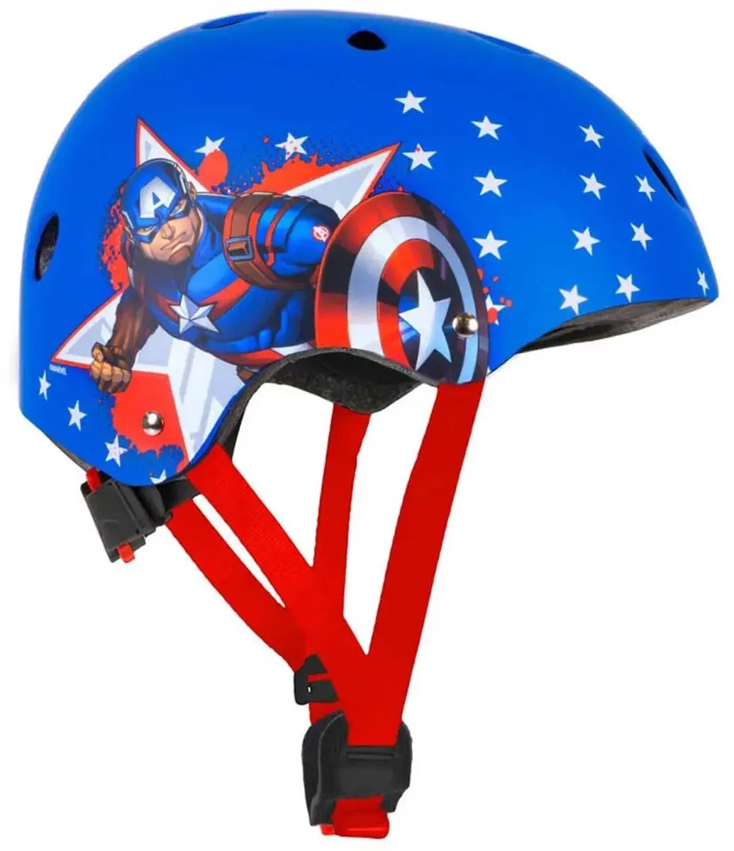 Marvel Captain America Fietshelm - M - Blauw - afbeelding 6 van 6