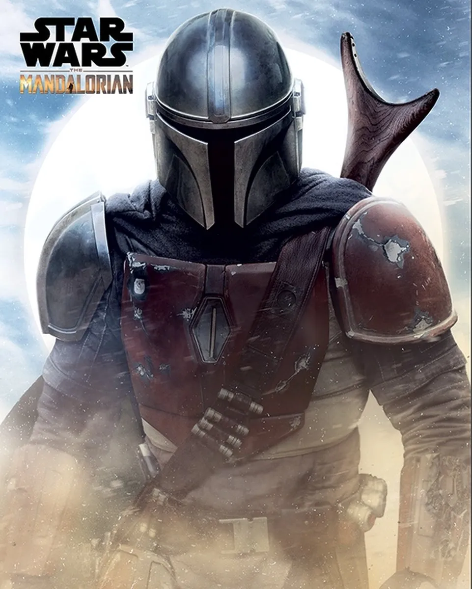 Star Wars The Mandalorian Poster 40x50cm