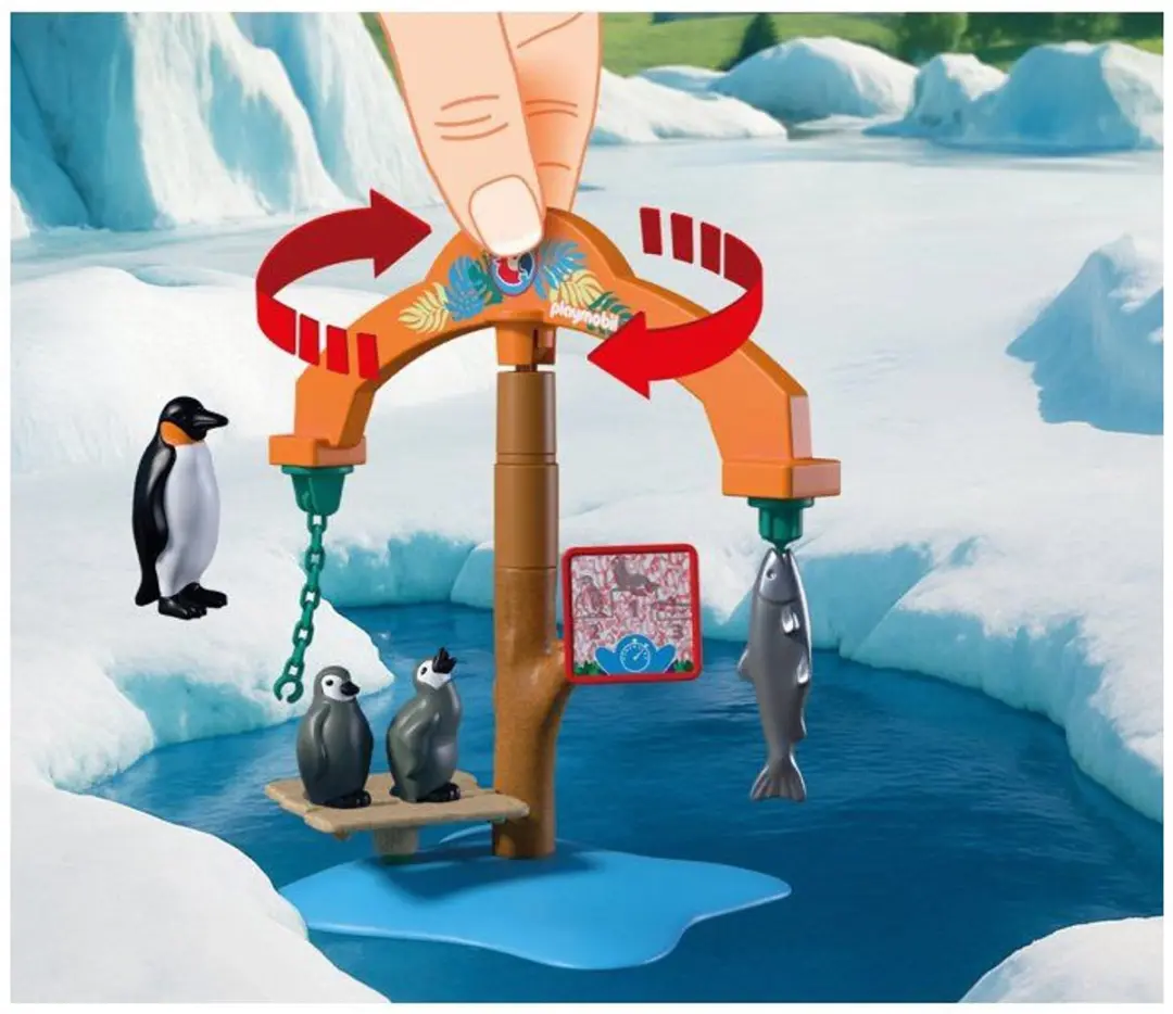 Playmobil Zoo Speelset IJsrijk Pooldieren - Multicolor - afbeelding 6 van 6