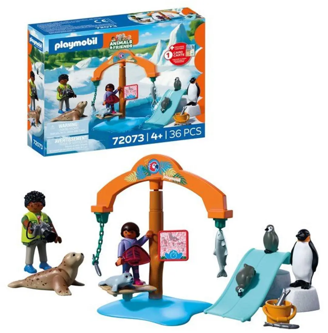 Playmobil Zoo Speelset IJsrijk Pooldieren - Multicolor