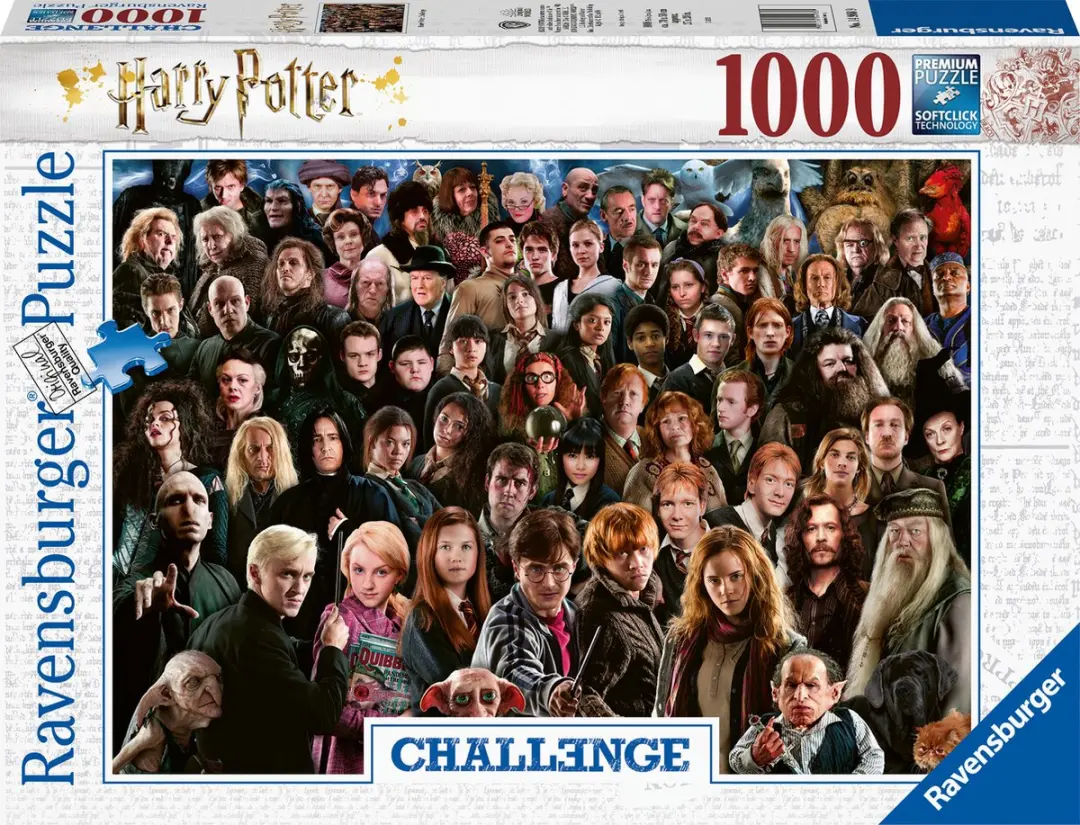 Ravensburger Harry Potter Challenge Legpuzzel 1000 Stuks