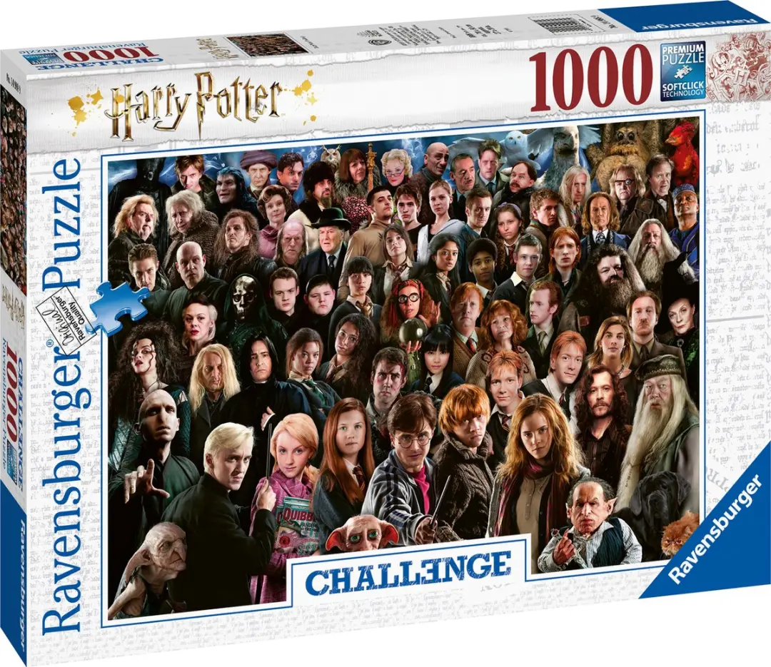 Ravensburger Harry Potter Challenge Legpuzzel 1000 Stuks - Multicolor