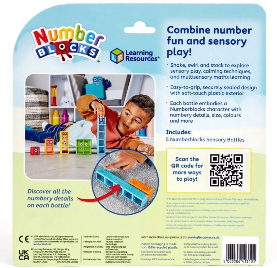 Learning Resources Numberblocks 1-5 Sensory Tubes - Multikleur