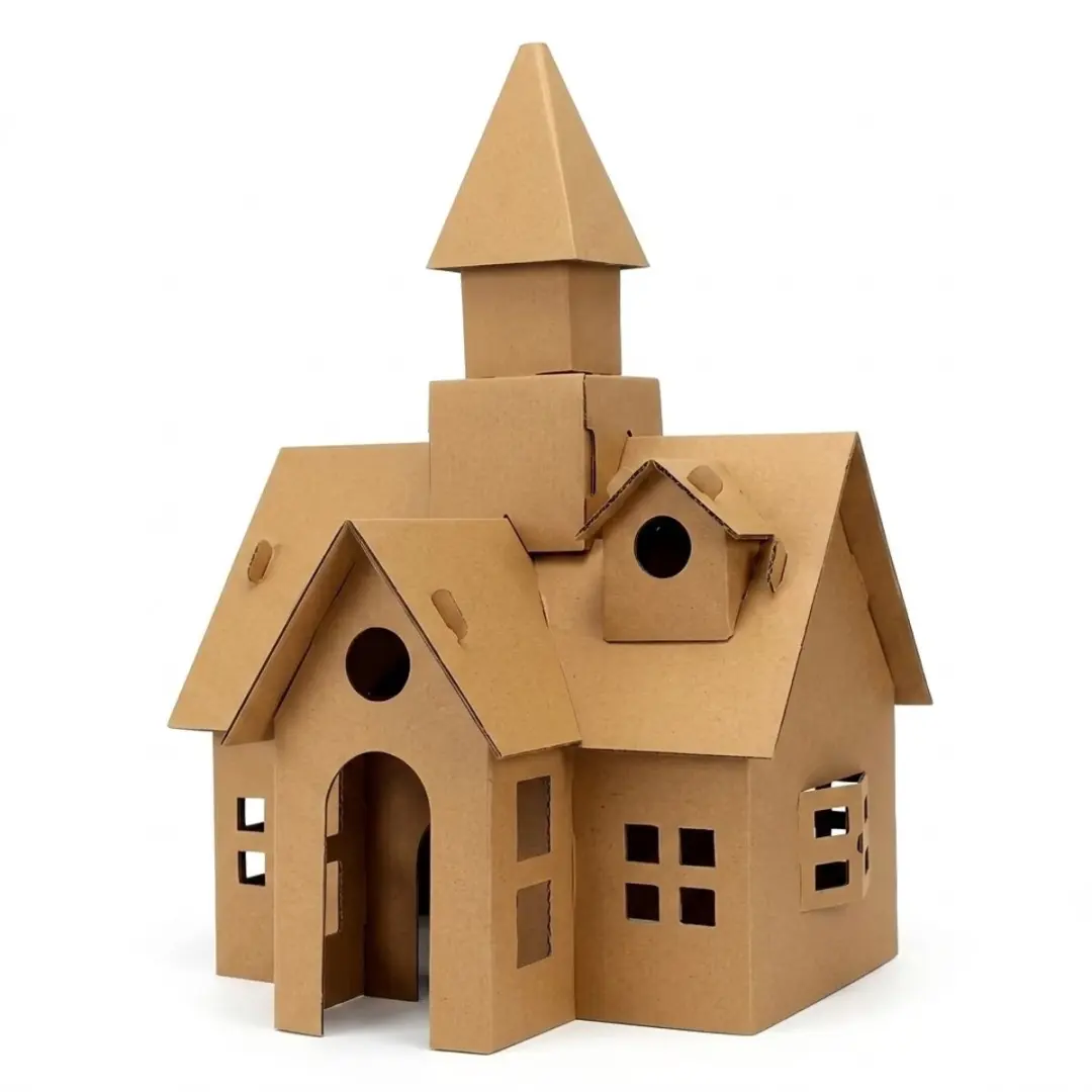 NUVEX Kerk Modelbouwpakket Poppenhuis