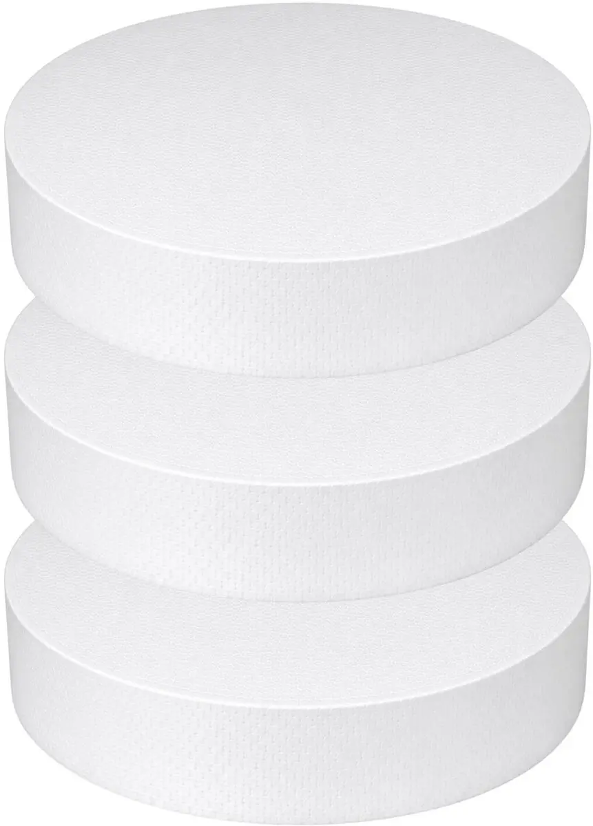 Bellatio Design Piepschuim Cirkel 3 Stuks