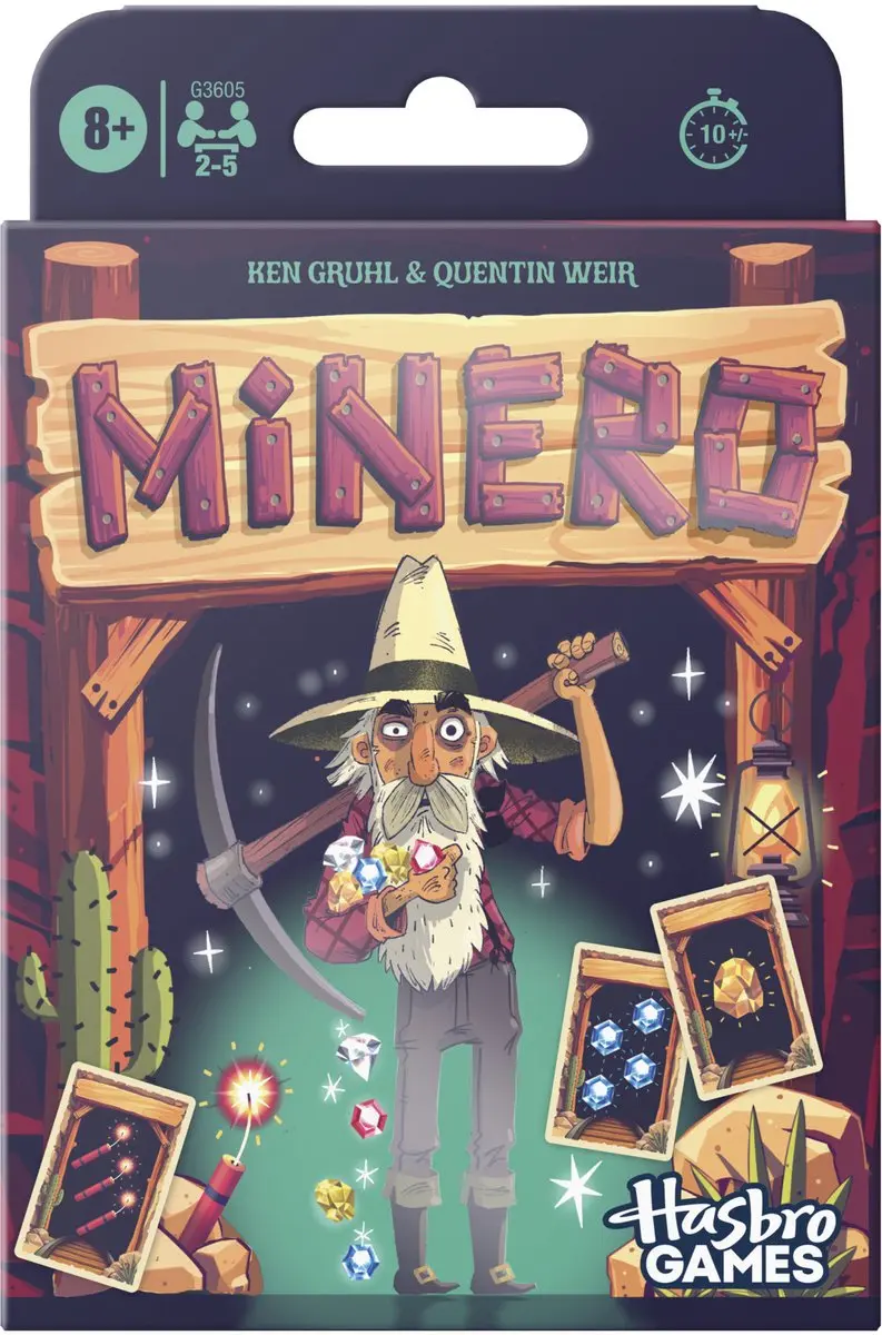 Hasbro Gaming Minero Family Kaartspel