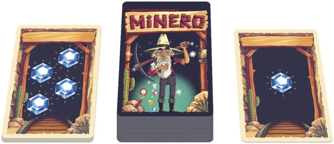 Hasbro Gaming Minero Family Kaartspel - Engelstalig - 2-5 Spelers