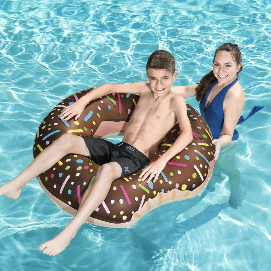 Bestway Zwemband Donut 107cm - Bruin - afbeelding 6 van 6