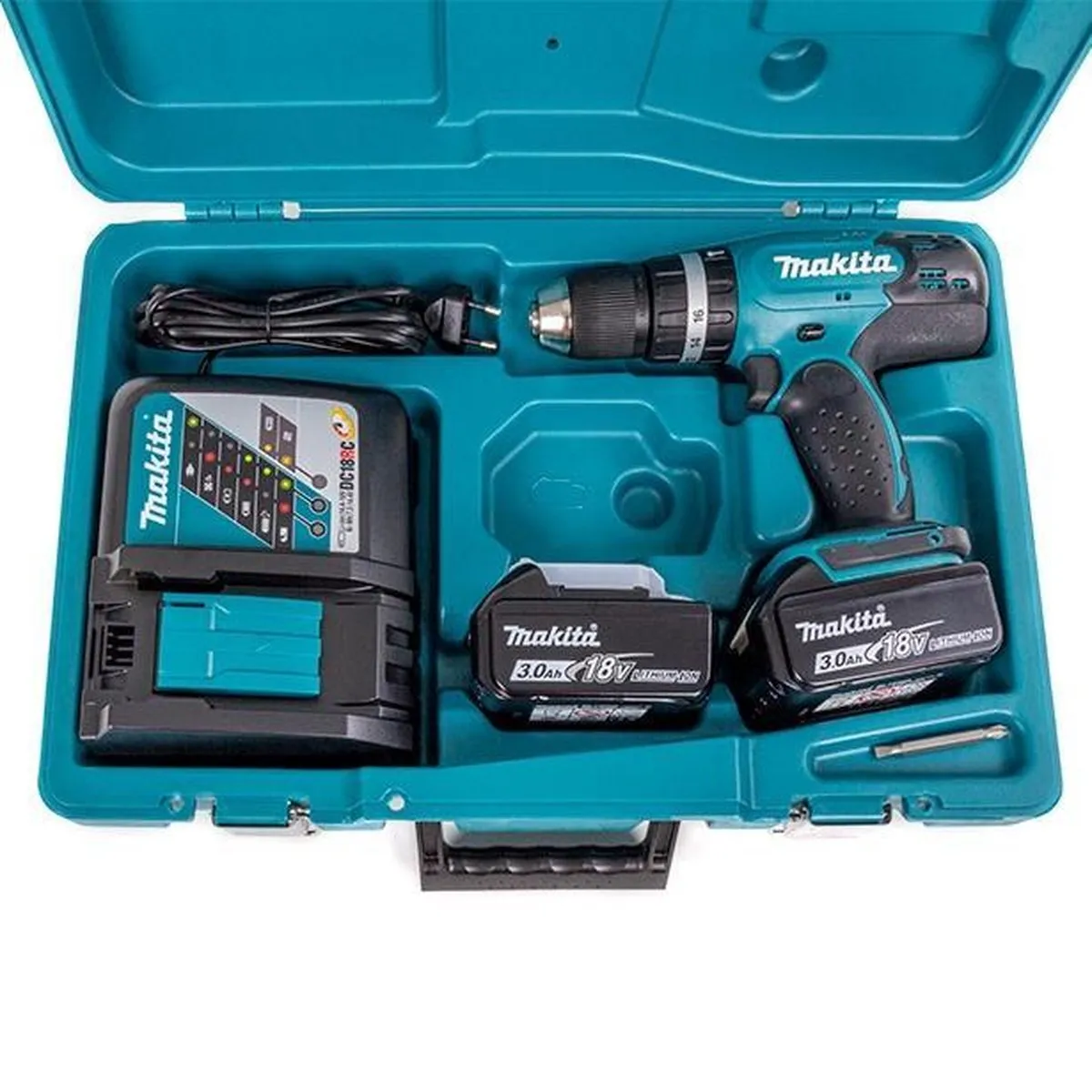 Makita DHP453RFE Klopboormachine - 2x 3.0Ah accu