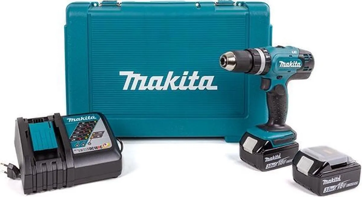 Makita DHP453RFE Klopboormachine