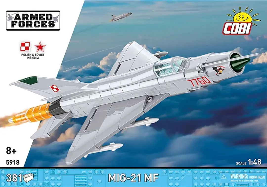 Cobi MIG-21MF - 381 Onderdelen - Grijs