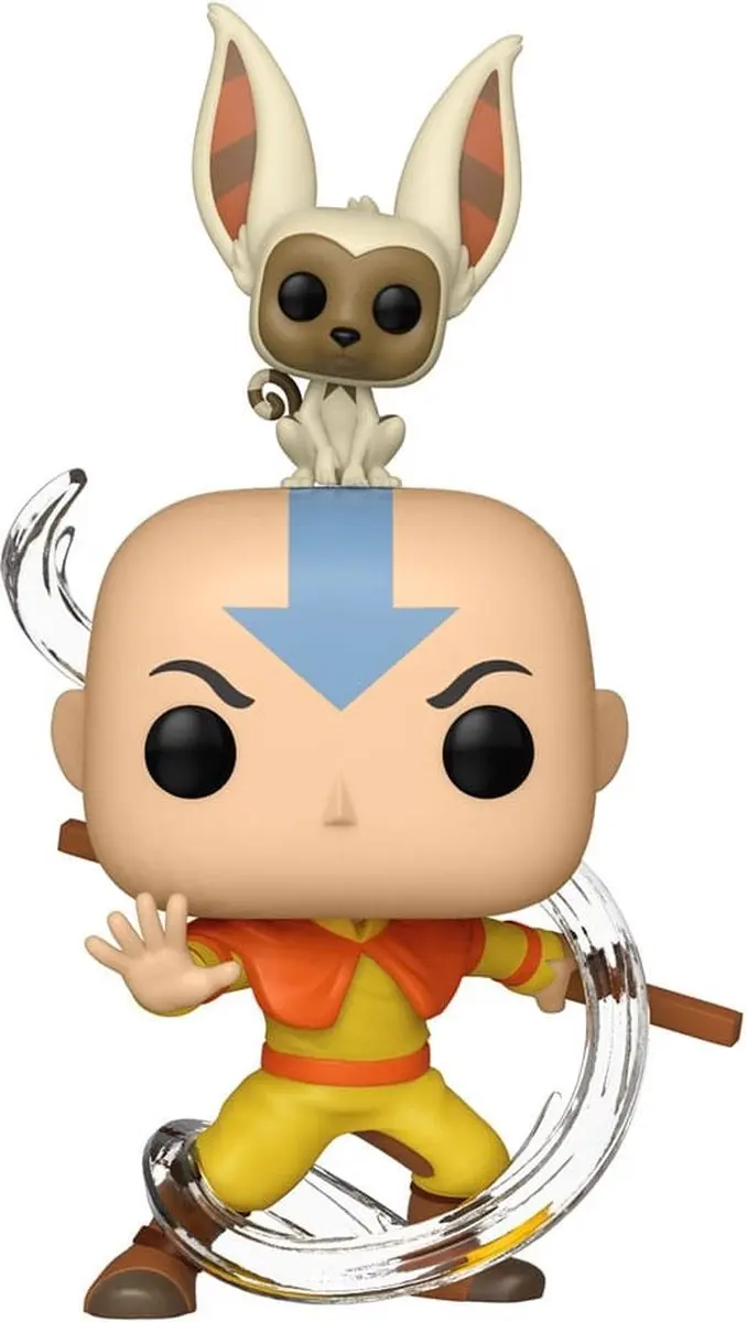 Funko Pop Avatar Aang met Momo 36463