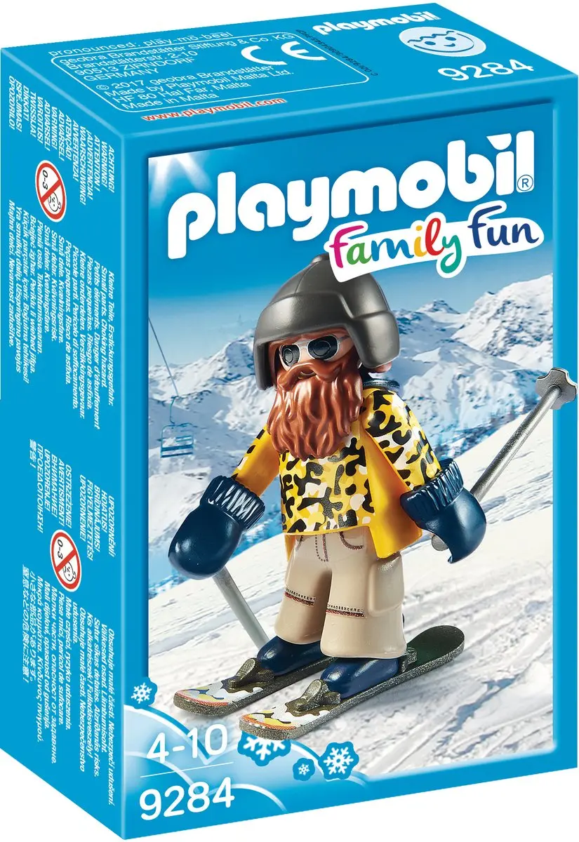 Playmobil Skiër op Snowblades 9284