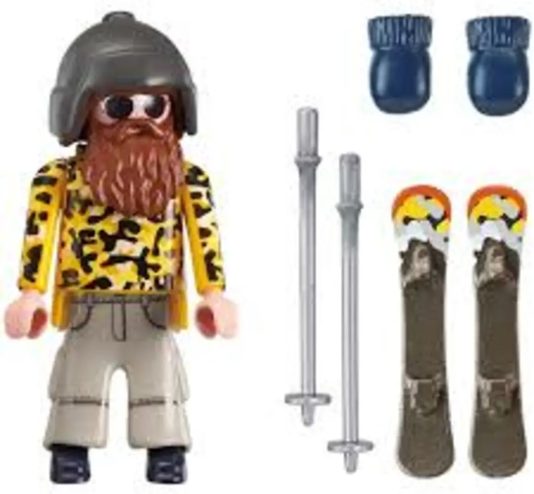 Playmobil Skiër op Snowblades 9284 - Multicolor
