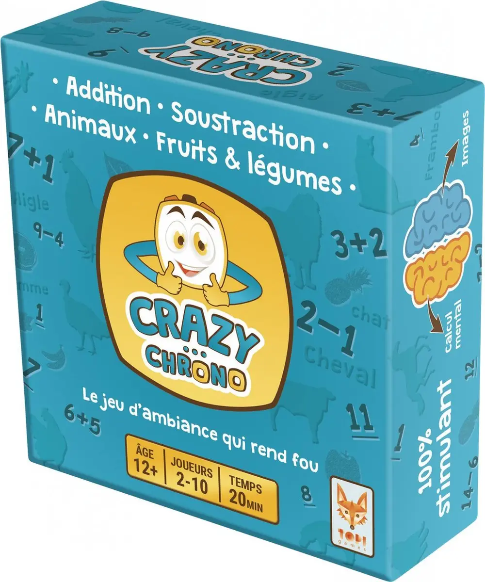 Topi Games Crazy Chrono Animaux Fruits