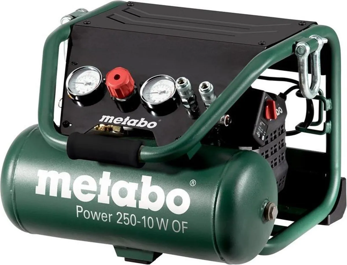 Metabo Power 250-10 W OF Compressor 1500W - 10L