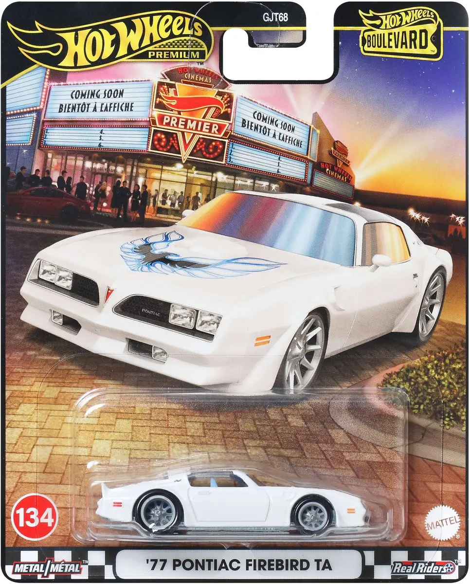 Hot Wheels Boulevard Series JBL28 Pontiac Firebird - Wit