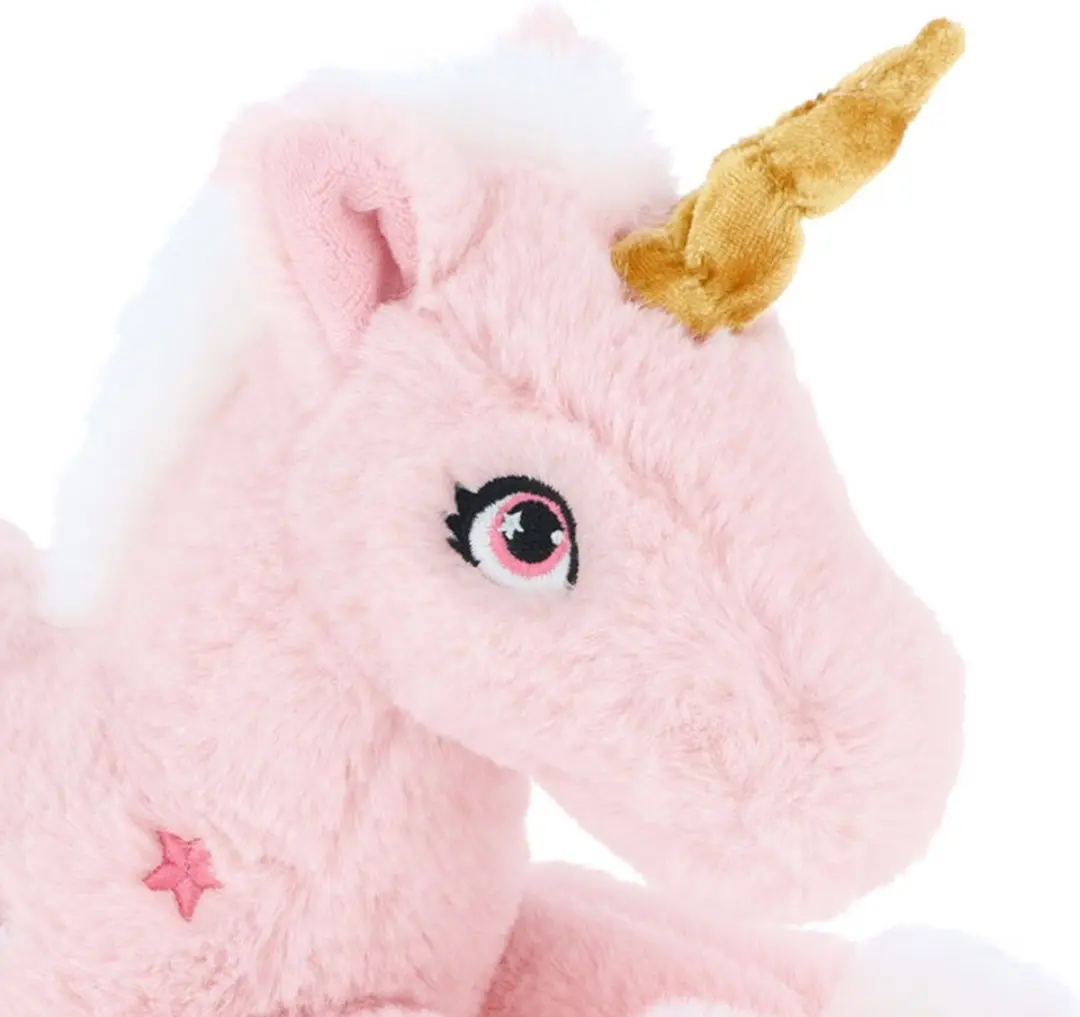 Keel Toys Pluche Eenhoorn Knuffel - Roze/Wit 35cm