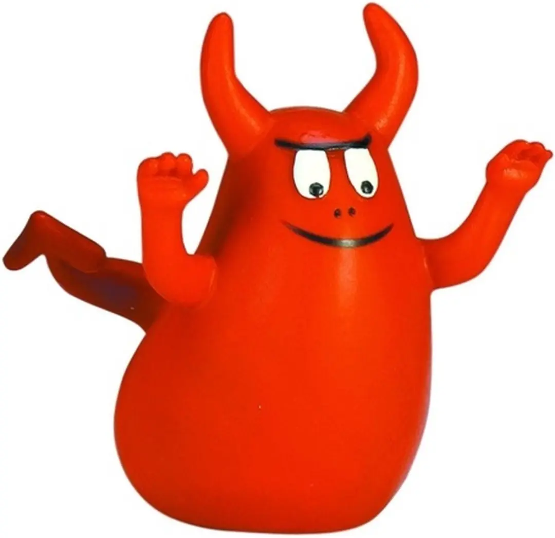Plastoy Barbapapa Barbabravo Speelfiguurtje 6cm