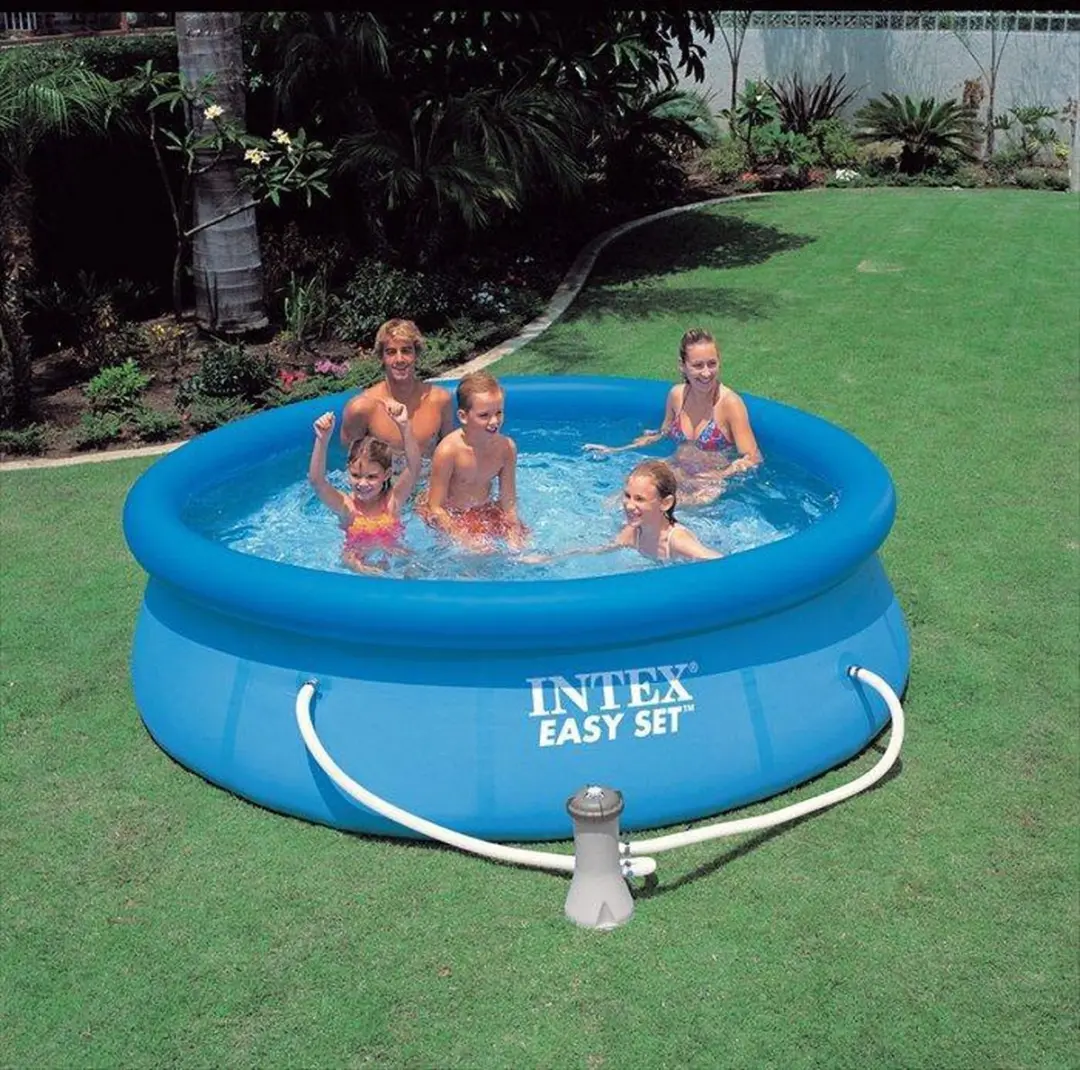 Intex Easy Set Opblaaszwembad 305cm - Blauw - afbeelding 7 van 7