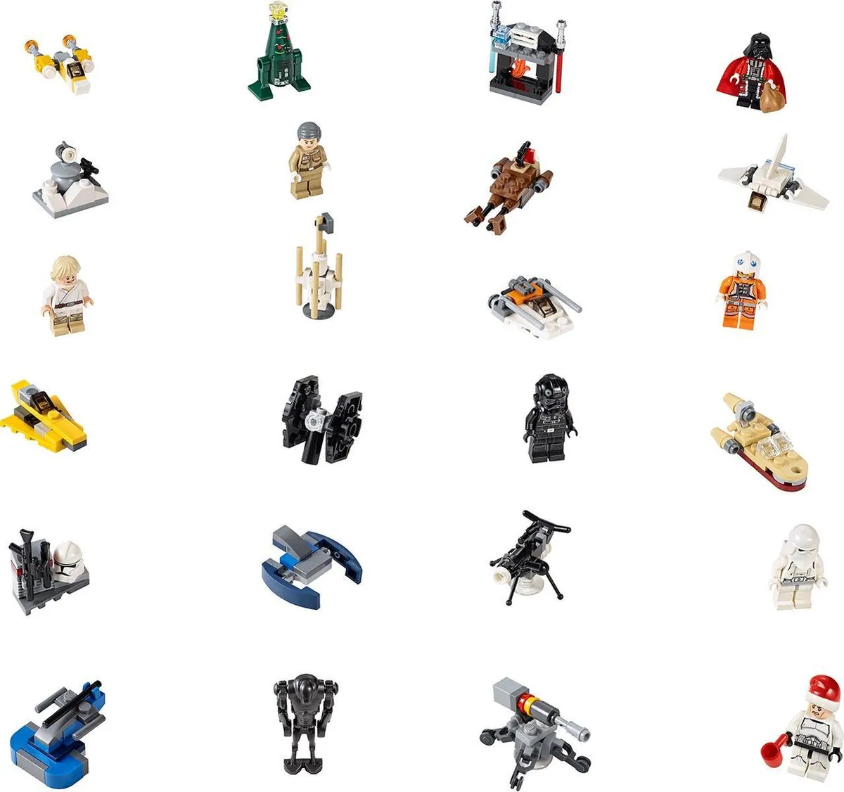 LEGO Star Wars Adventskalender 2014 75056 - 274 Stukken