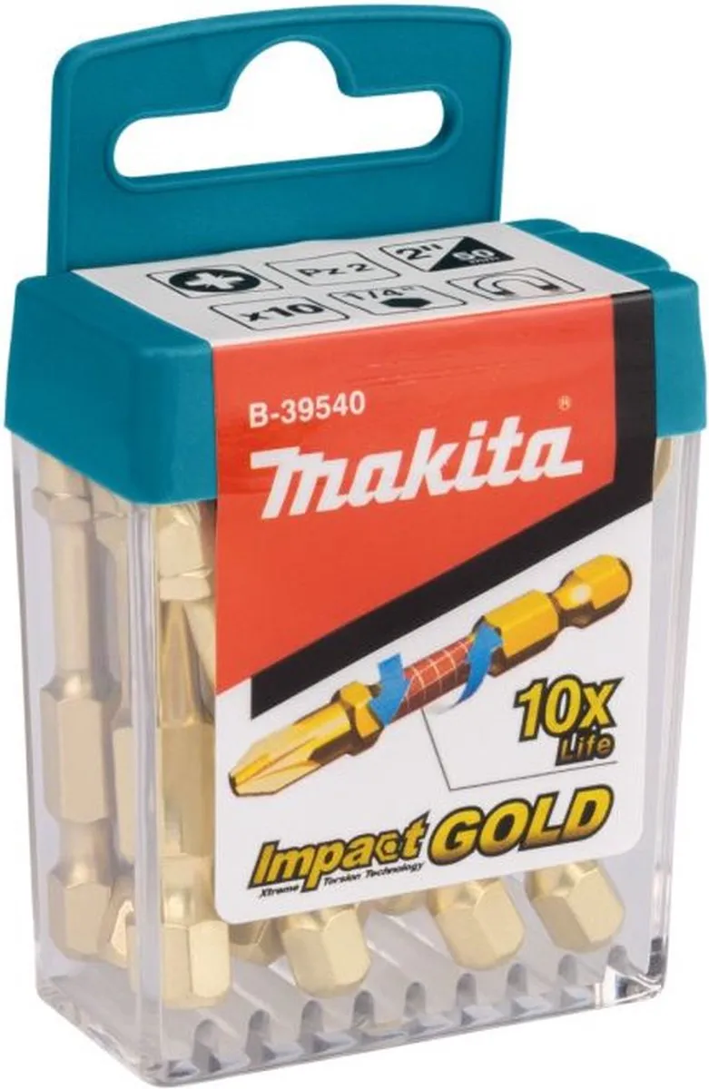 Makita B-39540 Slagschroefbits PZ2x50mm
