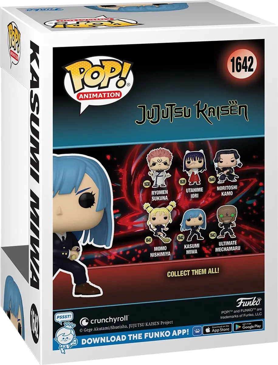 Funko Pop! Jujutsu Kaisen Kasumi Miwa 1642 - Multicolor