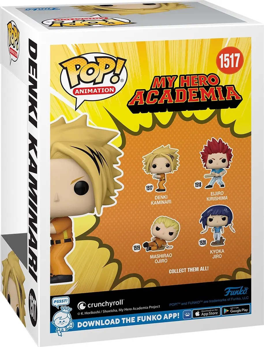 Funko Pop! My Hero Academia Denki Kaminari 70612 - Multicolor