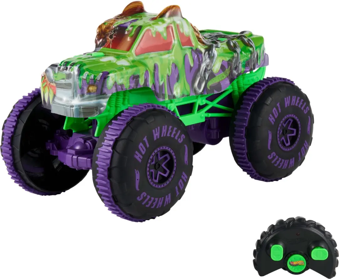 Hot Wheels Monster Trucks RC Mutant Wreckin' Wolf JMM77