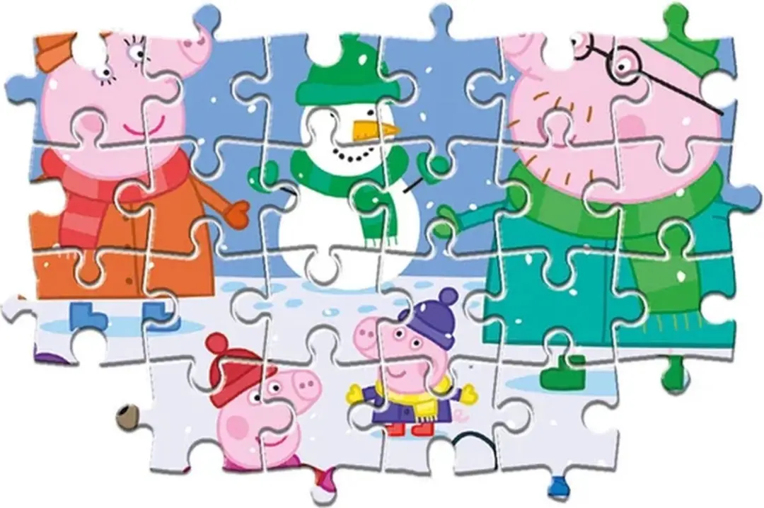 Clementoni Peppa Pig Puzzel 104 Stukjes - Multicolor