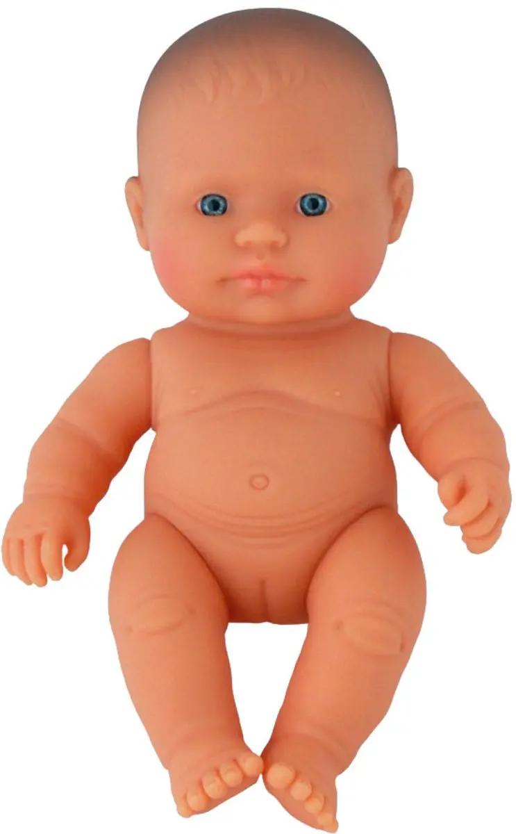 Miniland ML Poppen Babypop Europees Meisje 21cm 31122