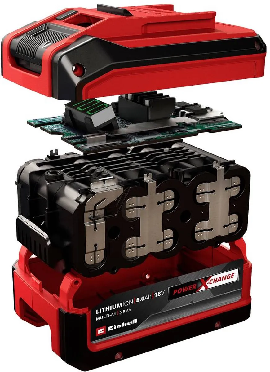 Einhell Twinpack 4.0 Ah Power X-Change Accu - 2x 4000mAh