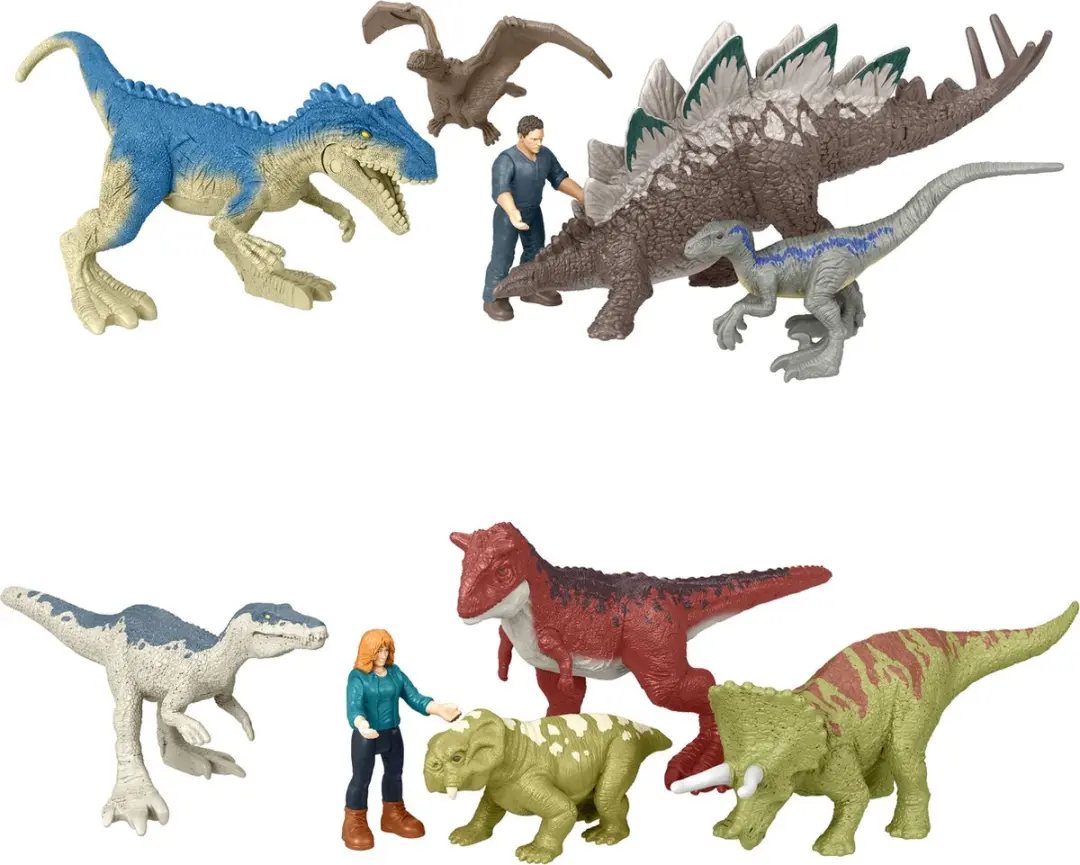 Mattel Jurassic World Mini Figuren