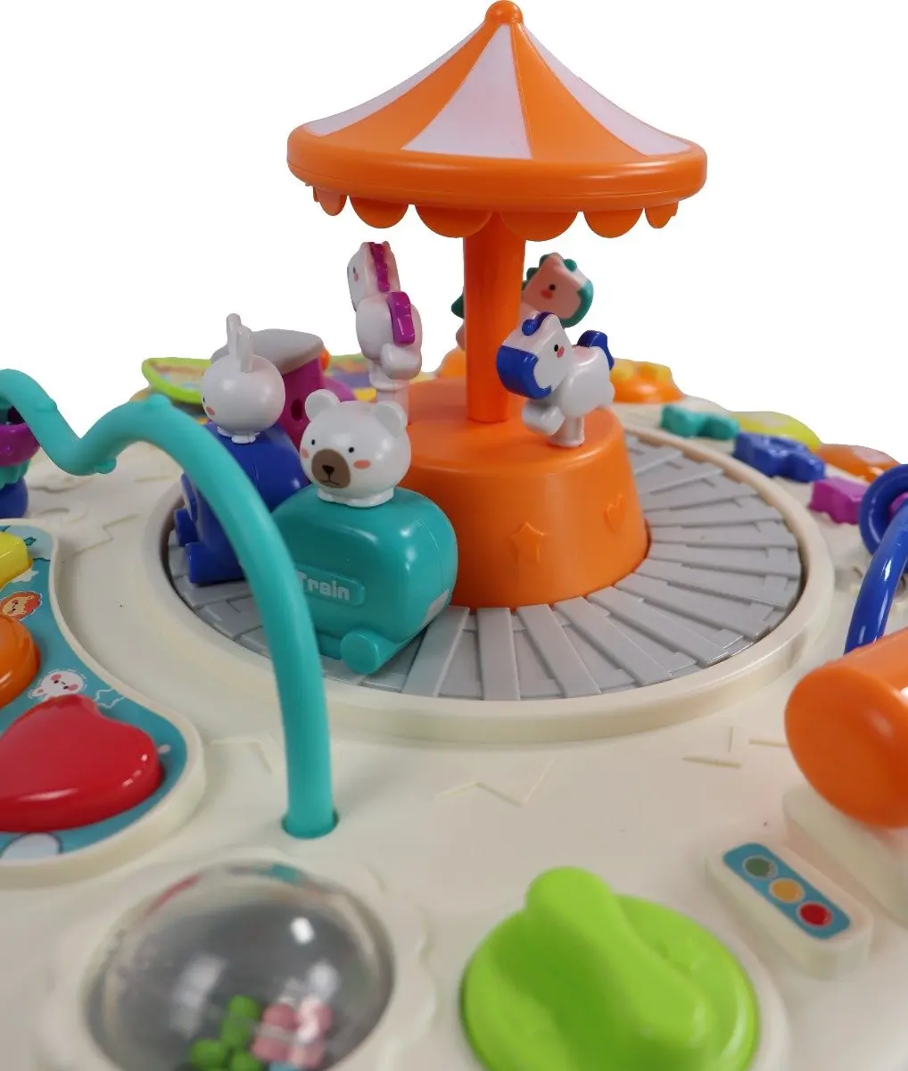 Eco Toys Blauw Circus Activiteiten Speeltafel