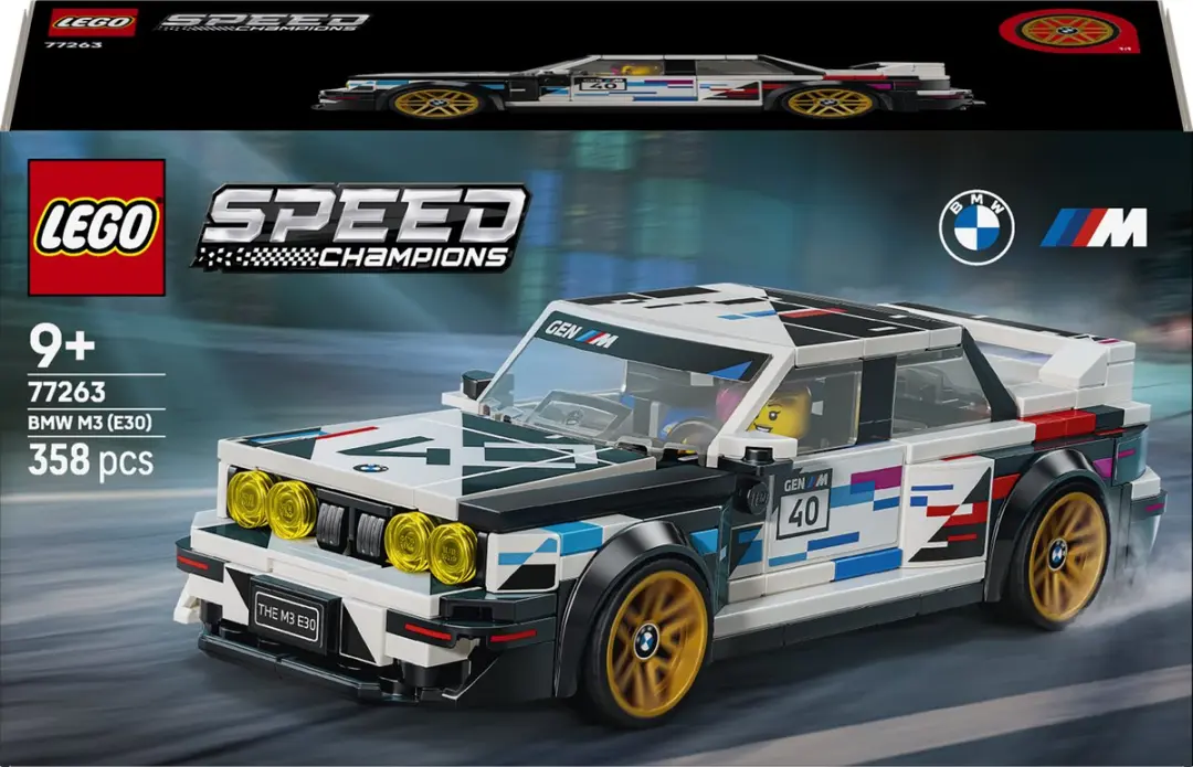 LEGO Speed Champions BMW M3 E30 Bouwpakket 358 Stuks