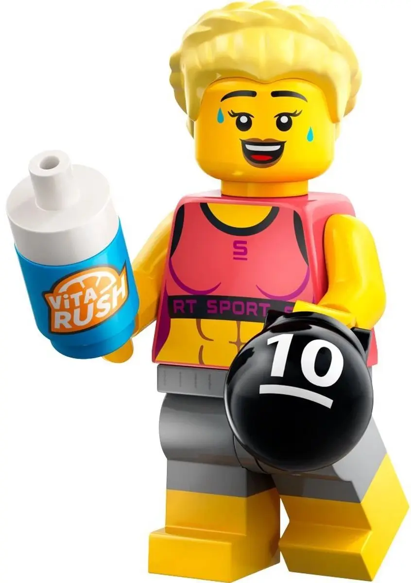 LEGO Minifiguren Serie 25 71045 Fitness Instructeur