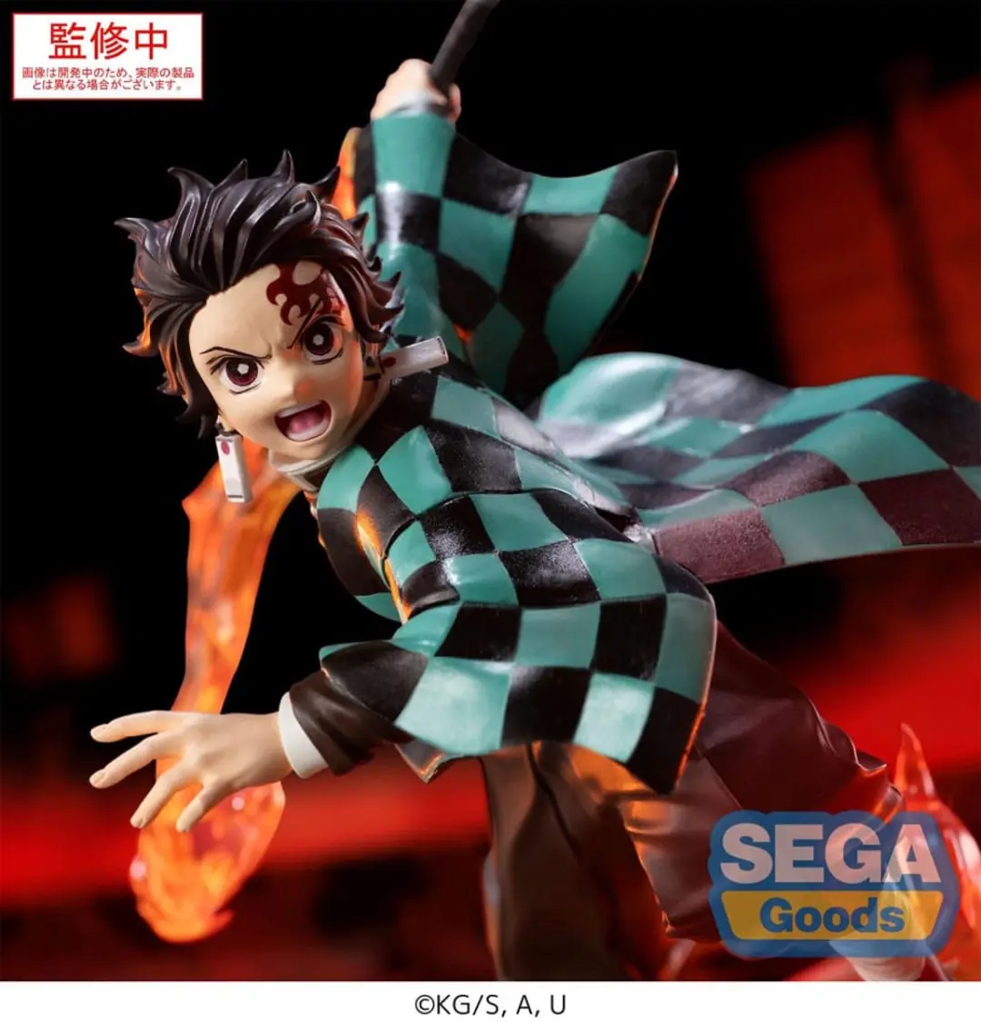 Sega Demon Slayer Kimetsu no Yaiba Tanjiro PVC Beeld 15cm - Multi
