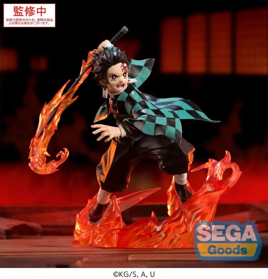 Sega Demon Slayer Kimetsu no Yaiba Tanjiro PVC Beeld 15cm - Multi - afbeelding 6 van 6