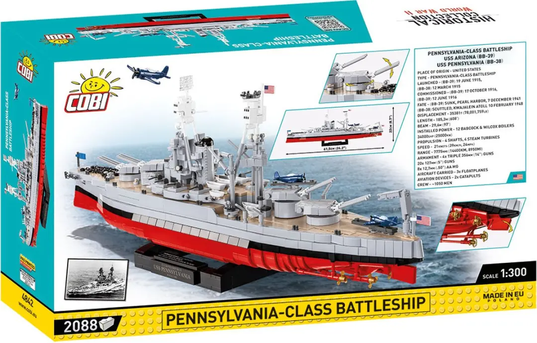 Cobi 4842 Battleship Pennsylvania Class