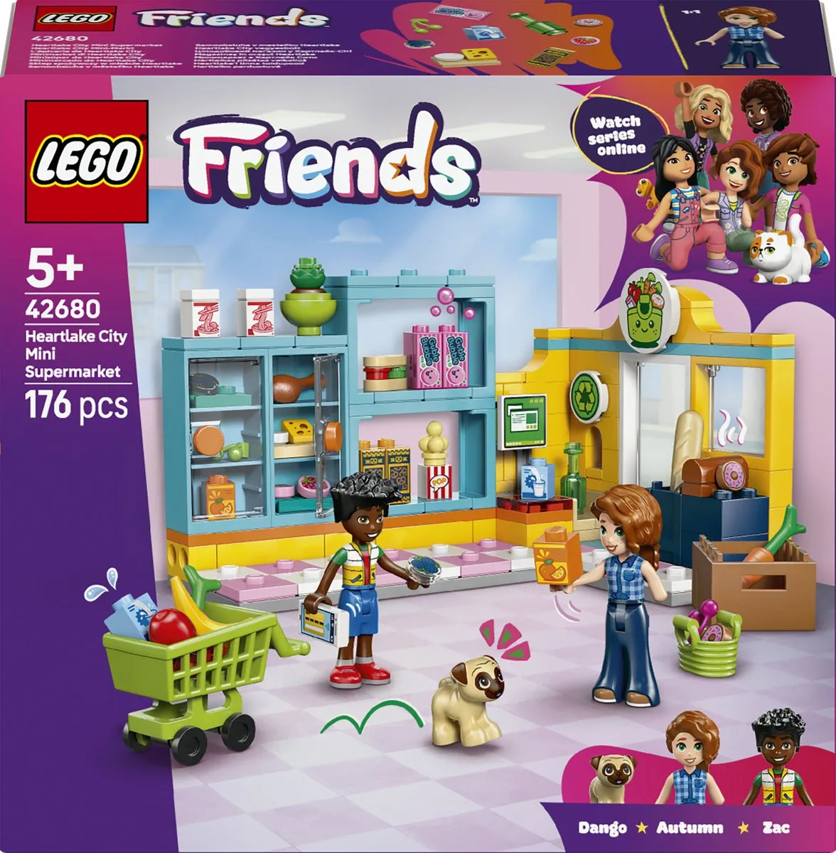 LEGO Friends 42680 Heartlake City Winkel - 3 Minifiguren